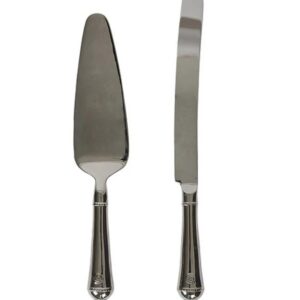 BERRY & THREAD STAINLESS CAKE AND SERVER SET