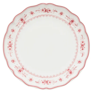 Casafina Vila Dinner Plate - Red & White