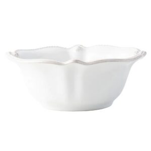 BERRY & THREAD FLARED WHITE CEREAL/ ICE CREAM BOWL