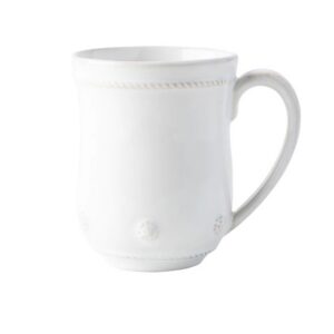 BERRY & THREAD FLARED WHITE MUG