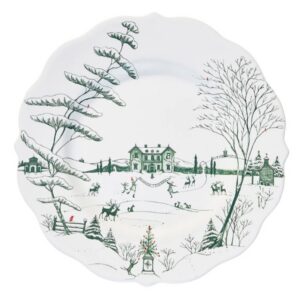 Country Estate Evergreen Dinner Plate