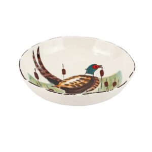 Vietri Wildlife Pasta Bowl - Pheasant