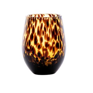 JULISKA PURO TORTOISESHELL STEMLESS WINE