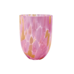 Mariposa Sip Sip Stemless Glass - Apricot Splash