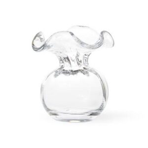HIBISCUS GLASS BUD VASE