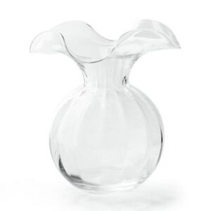 HIBISCUS GLASS MEDIUM FLUTED VASE