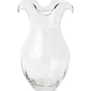 HIBICUS CLEAR VERTICAL MEDIUM VASE