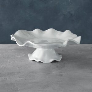 VIDA HAVANNA WHITE CAKE PLATE