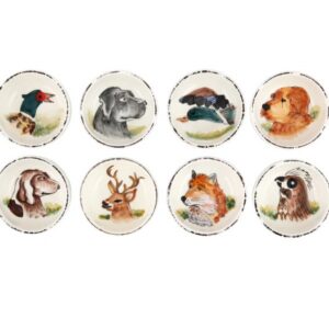 WILDLIFE AST CONDIMENT BOWL