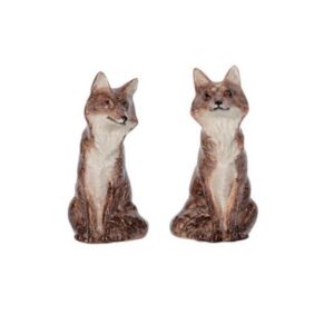 Juliska Clever Creatures Fox Salt And Pepper Set
