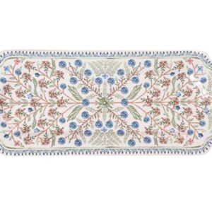 VILLA SEVILLE CHAMBRAY 15" HOSTESS TRAY