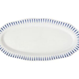 STITO STRIPE DELFT BLUE HOSTESS TRAY