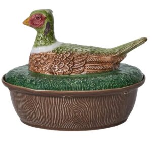 Juliska Forest Walk Pheasant Baker With Lid