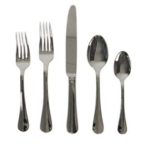 BISTRO STAINLESS 5 PIECE PLACE SETTING