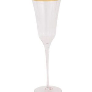 NATALIA GOLD RIM CHAMPAGNE