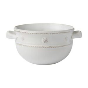 BERRY & THREAD WHITE 2 HANDLED CHILI BOWL