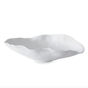 VIDA NUBE WHITE ACRYLIC LARGE PLATTER