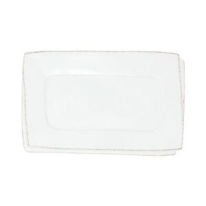 LASTRA WHITE SMALL RECTANGULAR TRAY