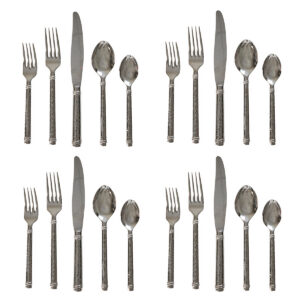 Graham Polis Stainless 20 Piece Place Setting