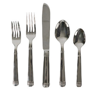 Le Panier Po Stainless 5 Piece Place Setting