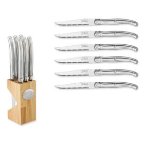 CUTLERY STAINLESS 6 PIECE STEAK KNIFE SET