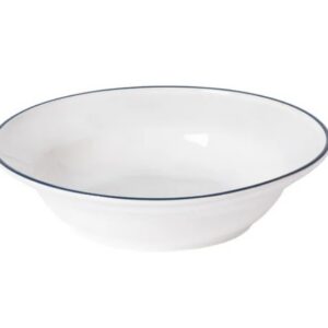 Casafina Beja Pasta Bowl - White/Blue