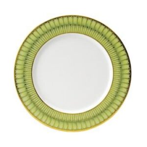 ARCADES GREEN & GOLD DINNER PLATE