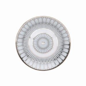 ARCADES GREY/PLATINUM DINNER PLATE