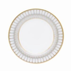 ARCADES GREY/GOLD SALAD PLATE
