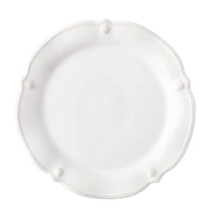 BERRY & THREAD FLARED WHITE SIDE PLATE