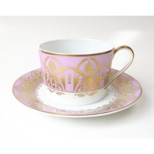 OASIS PURPLE TEA SAUCER