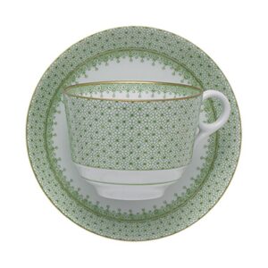 APPLE LACE TEA CUP & SAUCER