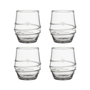 Amalia Clear Acrylic Tumbler Small Set/4