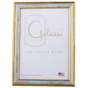 BLUE/GOLD FRAME 4X6
