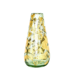 AUBERGE HOME LLC SAN MIGUEL GOLD LEAF VASE #1
