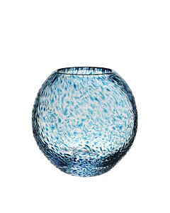 FLORENCE 6" AQUA GLOBE VASE