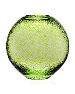 FLORENCE 9" CITRINE GLOBE VASE
