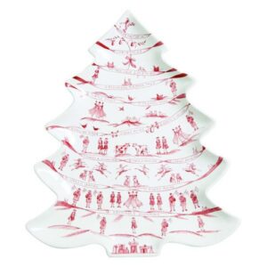 COUNTRY ESTATE WINTER FROLIC TREE PLATTER