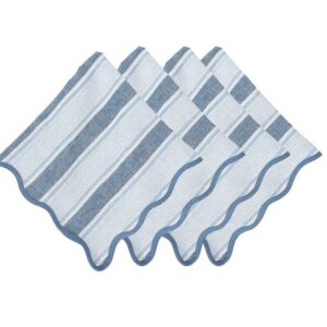 CABANA STRIPE SET/4 OCEAN NAPKIN