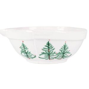 Vietri Lastra Holiday Large Mixing Bowl
