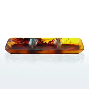 EVERYDAY TOROISE SWIRL 3 PART TRAY