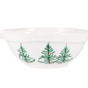 Vietri Lastra Holiday Medium Mixing Bowl