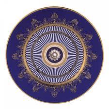 ANTHEMION BLUE SALAD PLATE