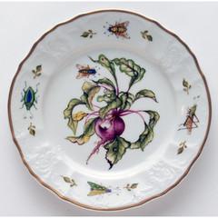 ANTIQUE VEGETABLE BEET SALAD PLATE