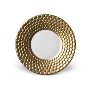 AEGEAN GOLD SCULPTED SAUCER