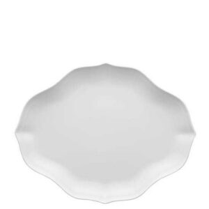 ANN MARIE WHITE PLATTER 10"