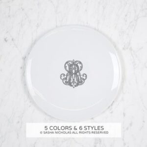 IMAGINE SIMPLY WHITE MONOGRAM SALAD