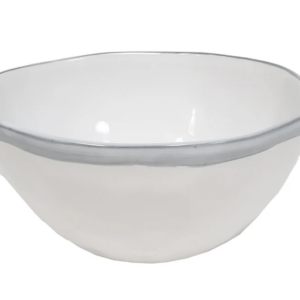 AZORES GREIGE  SHIMMER BERRY BOWL SIMPLE EDGE