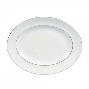 BLANC SUR BLANC MEDIUM OVAL PLATTER