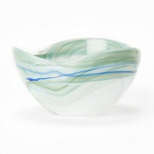 ALABASTER GLASS AQUAMARINE CEREAL